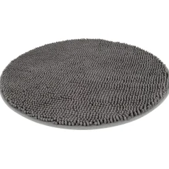 Gifi Tapis rond chenille microfibre