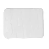 Gifi Tapis salle de bain blanc à mémoire de forme