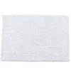 Gifi Tapis salle de bain chenille blanc