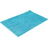 Gifi Tapis salle de bain chenille bleu