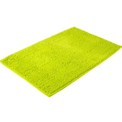 Gifi Tapis salle de bain chenille vert anis
