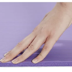 Gifi Tapis yoga épais 183x61x1cm caoutchouc violet