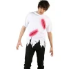 Clearance Gifi Tee shirt cicatrice Halloween
