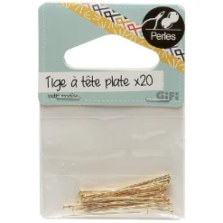 Gifi Tiges X20 tête plate PM