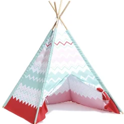 Tipi d’extérieur Adèle rose et bleu*Gifi Clearance