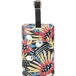 Online Gifi Étiquette de voyage motif tropical pour bagage L11cm