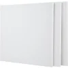 Gifi Toile à peindre carrée blanche x3