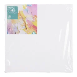 Gifi Toile à peindre en carton blanc L20x20cm