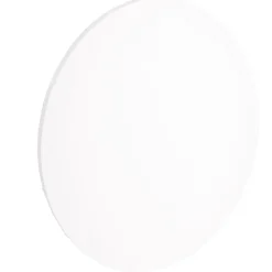 Gifi Toile à peindre ovale blanc 30x35cm