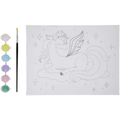 Gifi Toile à peindre pour enfant 24x18cm