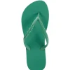 Outlet Gifi Tong Femme plastique vert T35 à 40