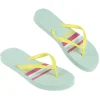 Hot Gifi Tong pour femme badayère bleu, jaune, rose taille 36/37