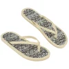 Online Gifi Tong pour femme beige déco paille tressée taille 36/37