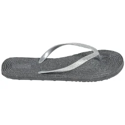 Gifi Tong pour femme gris pailleté taille 40/41