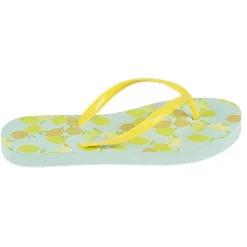 Hot Gifi Tong pour femme motif citron taille 38/39