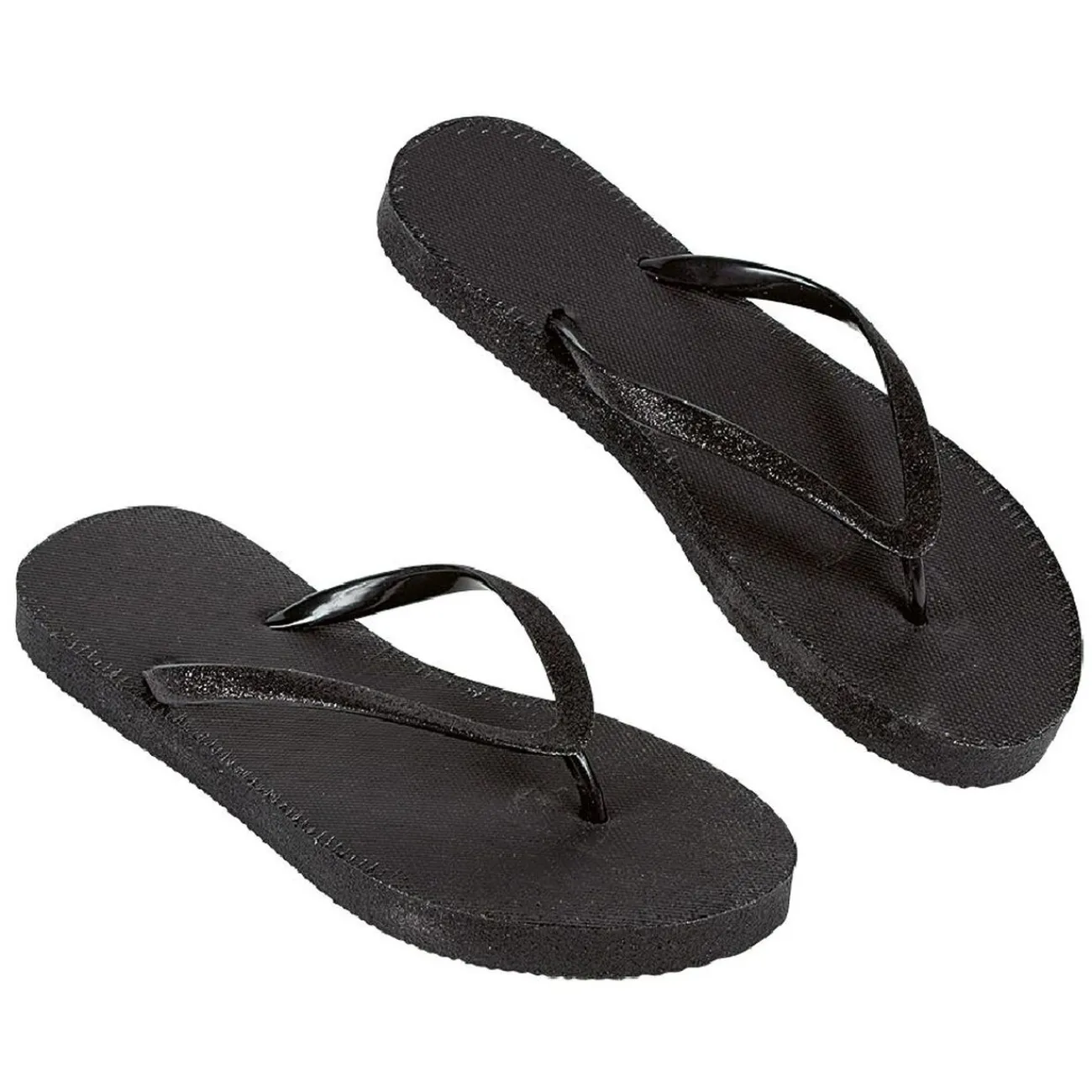 Gifi Tong pour femme noir pailleté taille 36/37