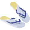 Outlet Gifi Tongs Homme plastique bleu et jaune 44/45