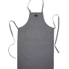 Gifi Torchon gant et tablier de cuisine gris