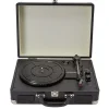 Tourne disque en plastique noir*Gifi Hot