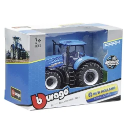 Gifi Jeux D'Imagination Et D'Imitation<Tracteur New holland bleu en métal