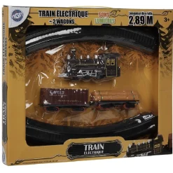 Gifi Jeux D'Imagination Et D'Imitation<Train électrique et 2 wagons