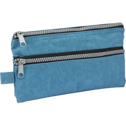 Outlet Gifi Trousse colorée unie 2 compartiments