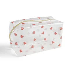 Hot Gifi Trousse cosmétique transparente à motifs - 3 modèles