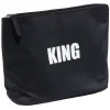 Hot Gifi Trousse de toilette imprimé KING ou QUEEN