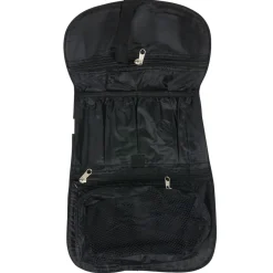 Best Gifi Trousse de toilette noire avec crochet d'attache