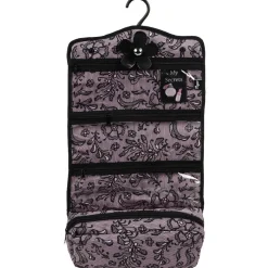 Hot Gifi Trousse de toilette rose et noire