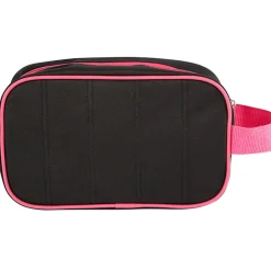 Outlet Gifi Trousse de toilette rose framboise noire