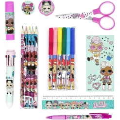 Discount Gifi Trousse garnie LOL rose et noir