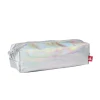 New Gifi Trousse plastique transparente effet holographique 21x6,5cm