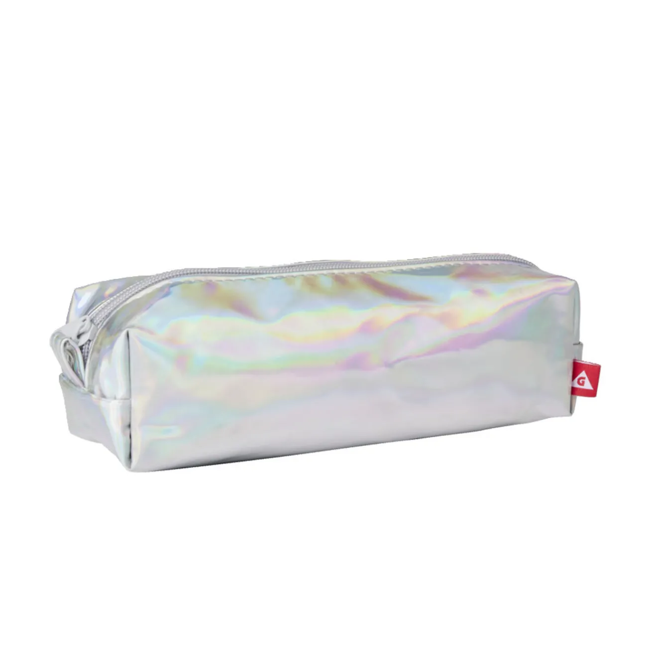 New Gifi Trousse plastique transparente effet holographique 21x6,5cm