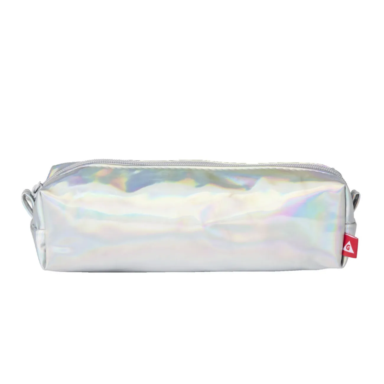 New Gifi Trousse plastique transparente effet holographique 21x6,5cm