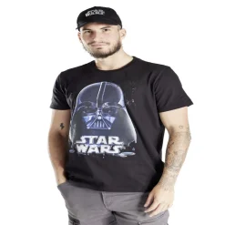 Hot Gifi T-shirt Star Wars Dark Vador coton noir