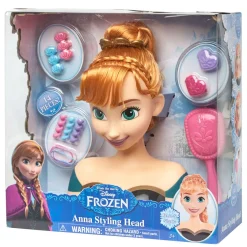 Gifi Jeux D'Imagination Et D'Imitation<Tête à coiffer Anna Reine des neiges et accessoires