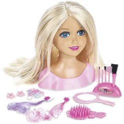 Discount Gifi Tête à coiffer et ses 13 accessoires