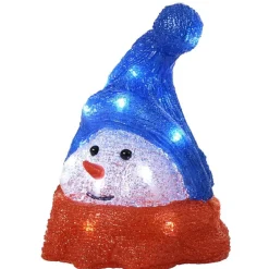 Gifi Tête de bonhomme de neige lumineuse
