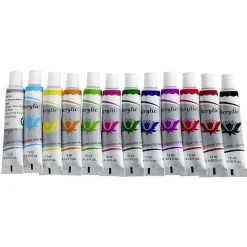 Gifi Tube de peinture gouache 12ml x12