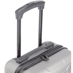Clearance Gifi Valise cabine low cost 26L avec 4 roues amovibles gris H51cm