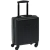 Discount Gifi Valise cabine Low Cost 4 roues et poignées noir 36x20x45cm