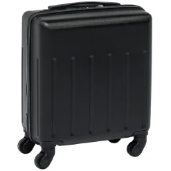 Discount Gifi Valise cabine Low Cost 4 roues et poignées noir 36x20x45cm