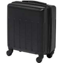 Discount Gifi Valise cabine Low Cost 4 roues et poignées noir 36x20x45cm
