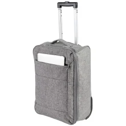 Discount Gifi Valise cabine pliable polyester gris