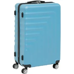Outlet Gifi Valise cabine rigide bleu Grand modèle 51x28xH77cm 91L
