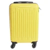 Clearance Gifi Valise cabine rigide trolley 4 roulettes 26L jaune