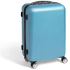 Best Gifi Valise cabine rigide trolley 4 roulettes modèle moyen 65L bleu