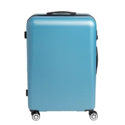 Clearance Gifi Valise cabine rigide trolley 4 roulettes 104L bleu clair