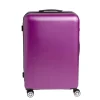 Outlet Gifi Valise cabine rigide trolley 4 roulettes grand modèle 104L violet